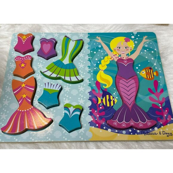 Wooden Puzzles Bundle Melissa and Doug and Montessori - Picture 4 of 8